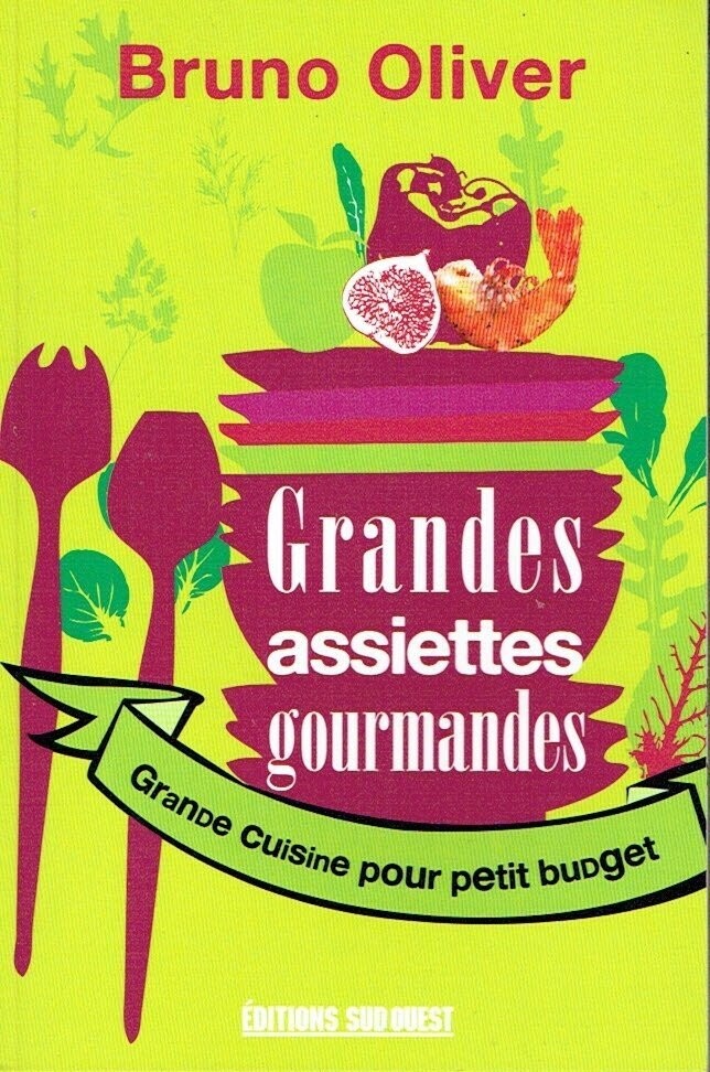 Avec "Grandes Assiettes Grandes Assiettes", Réaliser avec 80 Recettes et 10 vinaigrettes et Sauces du Chef "Bruno Olivier". Valeurs Sûres de Notre Gastronomie.