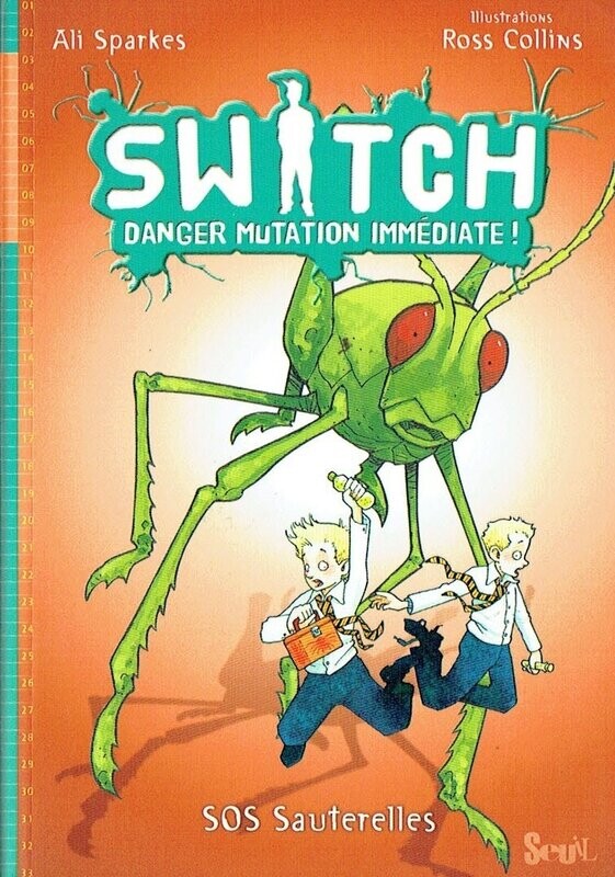 Collection "SWITCH", Tome 3 "S O S - Sauterelles", Erreur de boisson, ils se retrouvent transformés en Petites Bêtes...