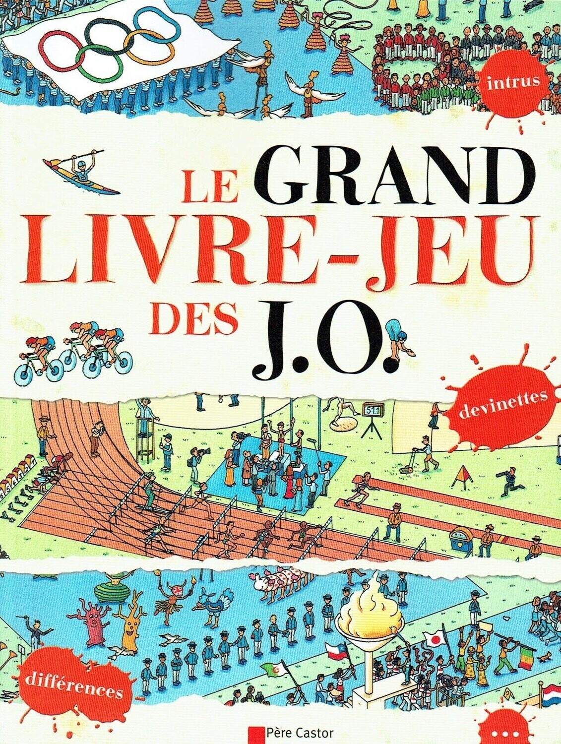 Avec ce "Livre-jeu sur les jeux Olympiques", obtenir un savoir sur les J.O. des Pages de Jeux, Ton Observation, Approfondir tes Connaissances.
