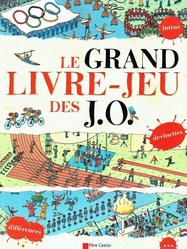 Avec ce "Livre-jeu sur les jeux Olympiques", obtenir un savoir sur les J.O. des Pages de Jeux, Ton Observation, Approfondir tes Connaissances.