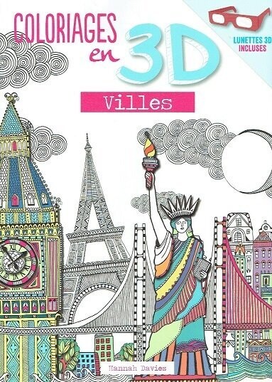 Coloriage en 3D -  Villes