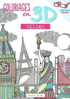 Coloriage en 3D -  Villes