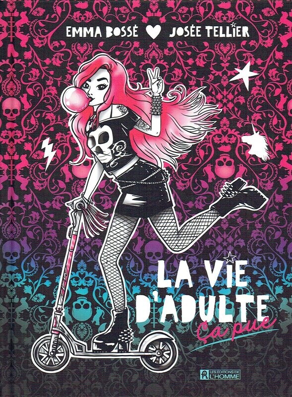 Emma Bossé en Monsther High - La Vie D'Adulte en BD