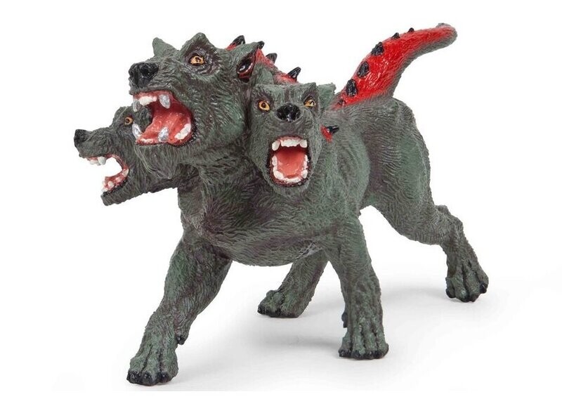 Figurine Papo -  Le Chien Cerbère à 3 Têtes