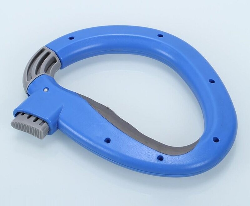 Une Super Poignée Ergonomique pour Regrouper Plusieurs Sacs de Course où Autres - De Couleur Bleu