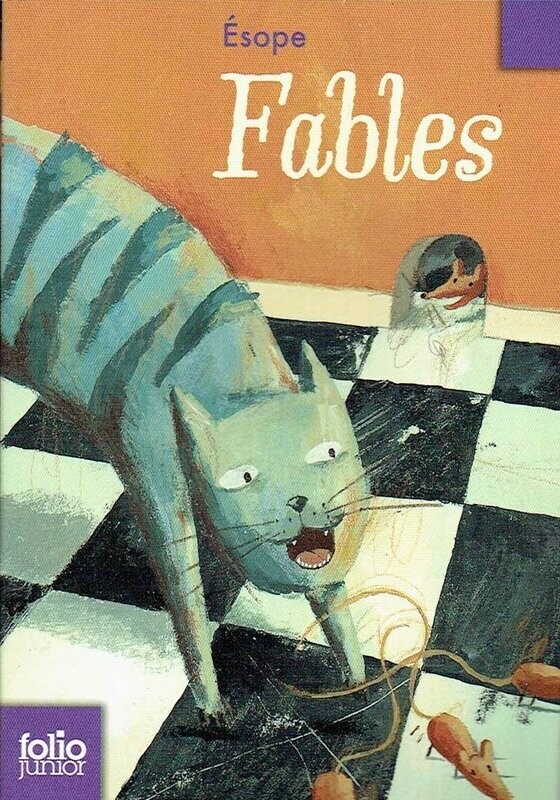 Ces 58 Fables, "Ésope Fables", des histoires d'animaux pleines de malice et d'ironie...