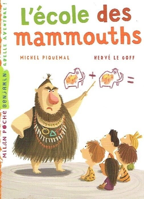 Au Temps du Clan des Ran où la Vie était paisible, Un dindon Savant veut Créer une..., Nommée "L’École des Mammouth".