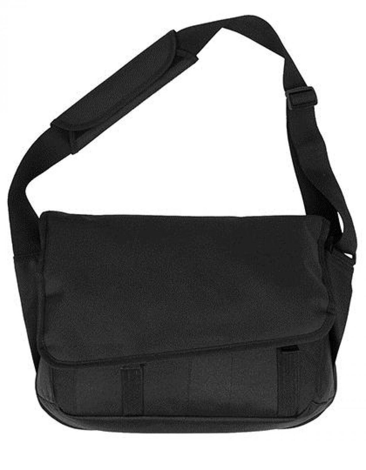 Sac Bandoulière Messager - Tablette Ordi Portable documents - de Couleur Noir - Dimension :  46x30x8 cm