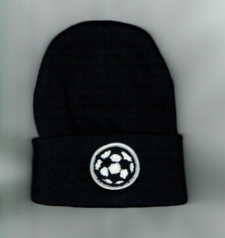 Bonnet Enfant  Noir - Ballon Foot