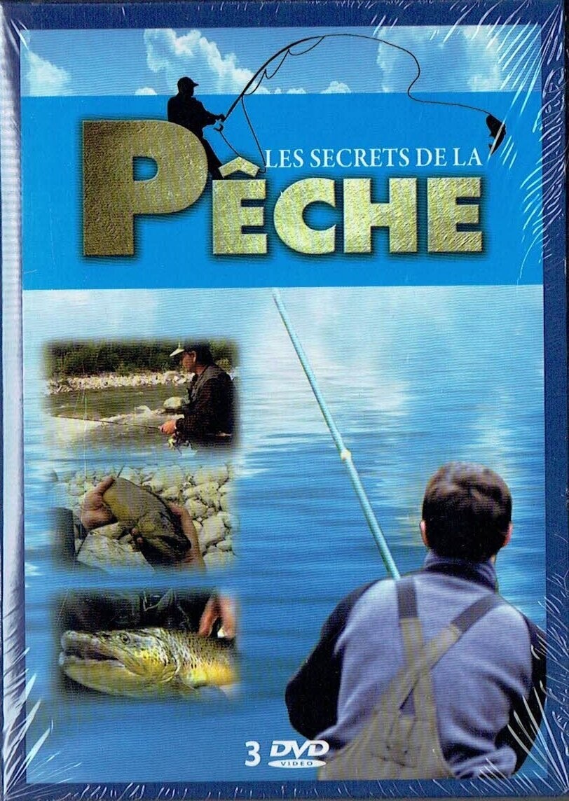 Coffret Pêche "Les Secrets de la Pêche" A la Découverte des Secrets de la Pêche soit les Techniques, Le Savoir Faire... 3 DVD