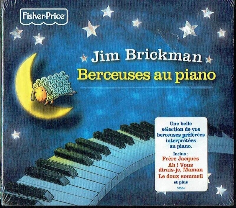 Fisher Price - Jim Brickman - Berceuses au Piano - CD