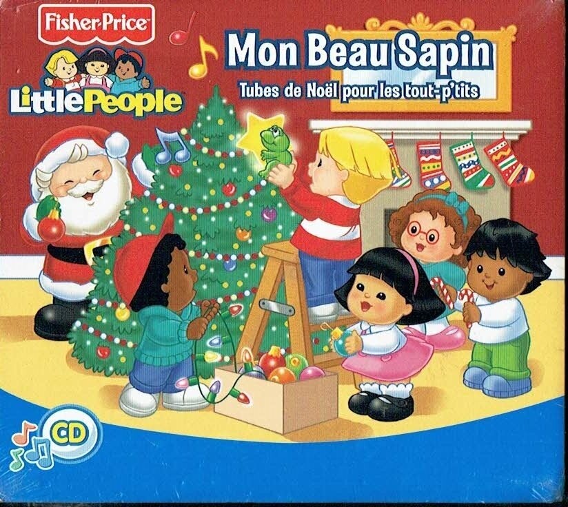 Fisher Price - Mon Beau Sapin - 18 tubes Noël - CD