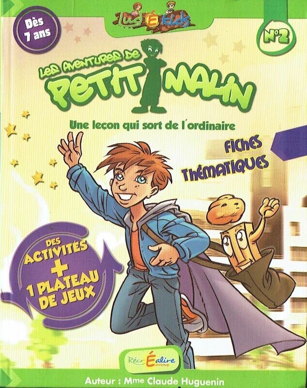 Livre-Jeux - Les Aventures de Petit malin - Une Leçon qui Sort de l'Ordinaire