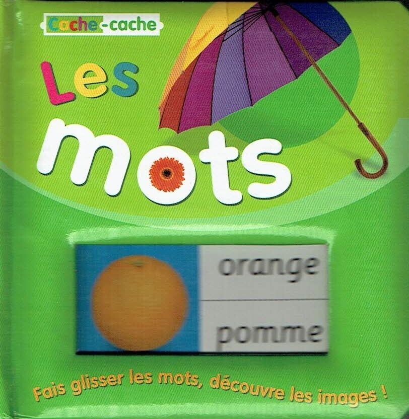 Livre Animé "Cache Cache" - A la Découverte des Mots et des Images correspondant...