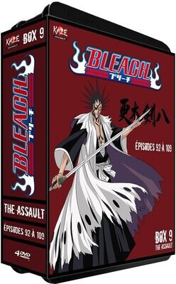 Coffret Collector Métal "Box 9,  Bleach", Retrouvez "The Assault" dans 18 Épisodes de l'épisode n°92 au N°109 sur 4 DVD