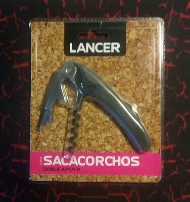 Un Tire Bouchon de Sommelier Professionnel et Ergonomie avec Ouverture Facile en Acier Inoxydable  Noir