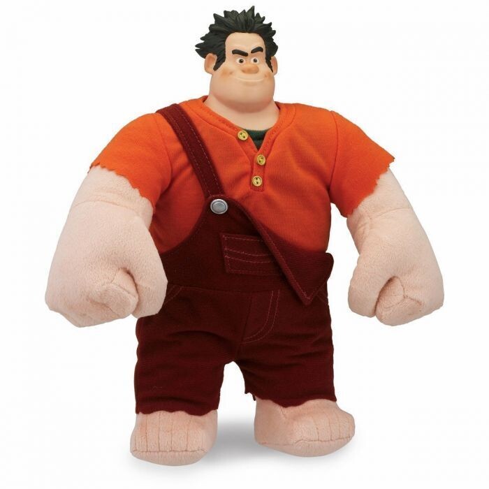 Peluche- Ralph Wreck It - Hauteur 28 cm Peluche- Ralph Wreck It - Hauteur 28 cm
