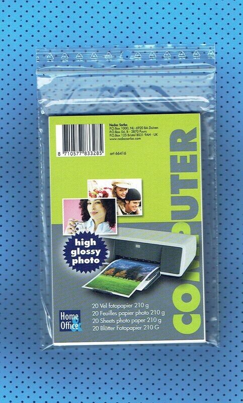 Home Office - 20 Feuilles de 10x15 cm "Papier Photo 210 Grammes"