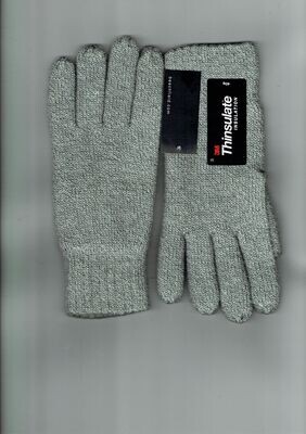 Paire de Gants Gris Texturée  - L/XL