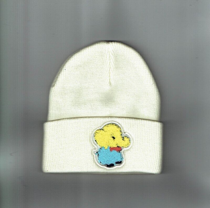 Bonnet Enfant Jaune Claire - Éléphant Jaune Bleu