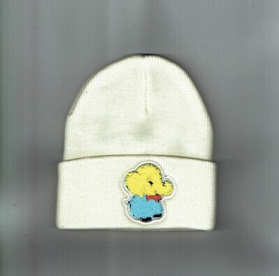 Bonnet Enfant Jaune Claire - Éléphant Jaune Bleu