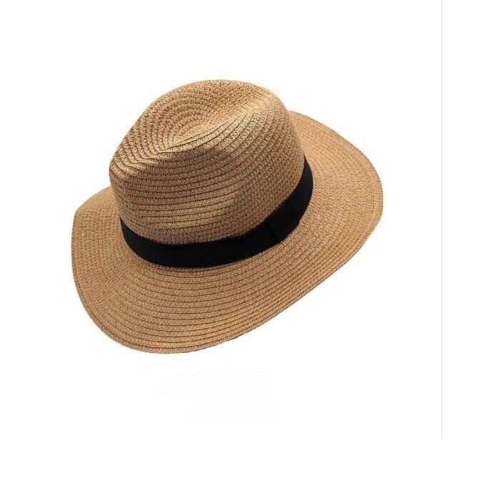 Chapeau Panama en Paille 100% de Papier - Marron
