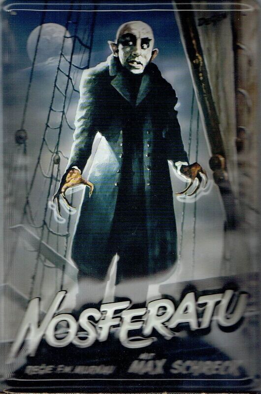 Plaque Métal en Relief - Nosferatu Le Vampire de la Nuit - Vintage du Film - 30 x 20 cm Plaque Métal en Relief - Nosferatu Le Vampire de la Nuit - Vintage du Film - 30 x 20 cm