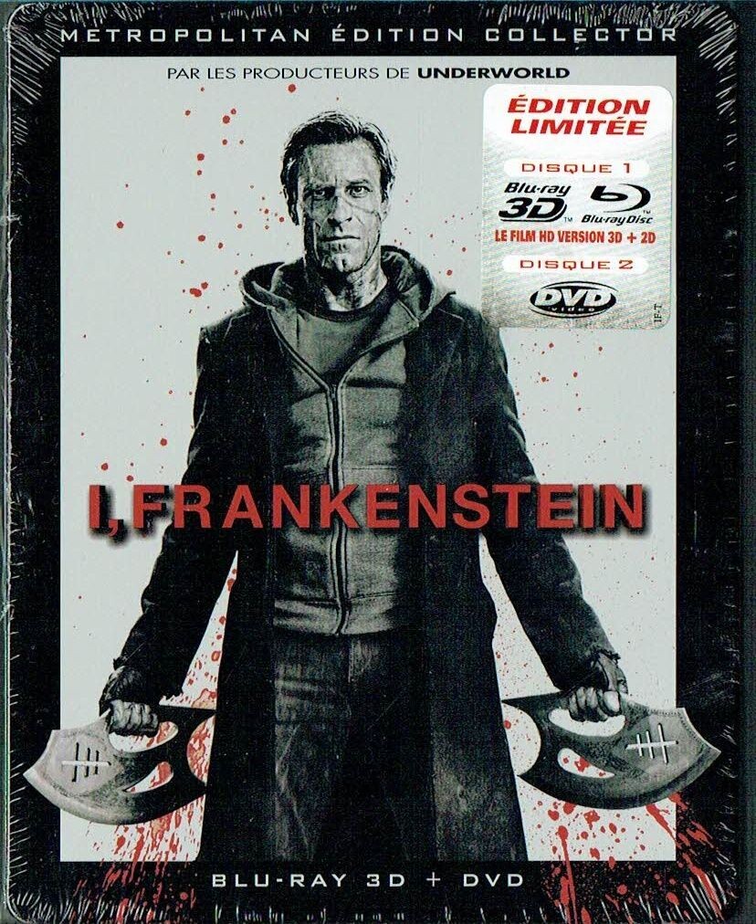 Coffret Métal Collector Limité - I, Frankenstein - Blu-ray 3D + 2D & DVD