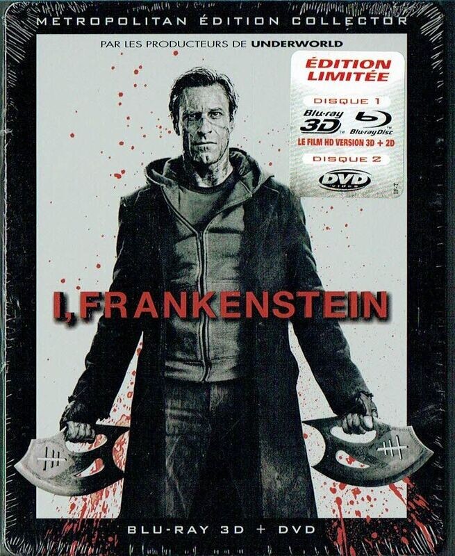 Coffret Métal Collector Limité - I, Frankenstein - Blu-ray 3D + 2D & DVD