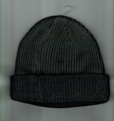 Un Bonnet "Gris" avec son "Revers "Gris" avec sa Doublure Polaire, pour Taille unique.