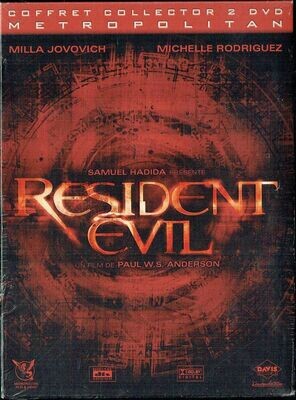 Coffret  Collector Métropolitan - Résident Evil - Le Premier - 2 DVD