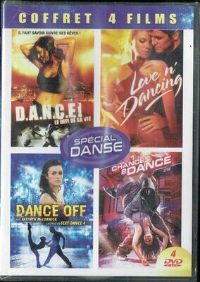 Coffret Spécial Danse - 4 Films - 4 DVD