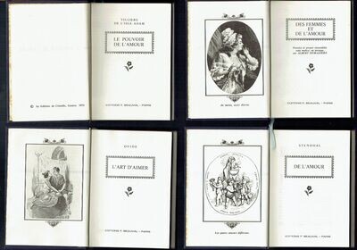 Des Mini Livres, Raconte, l'Histoire de l'Amour en Quatre volume, Réalisé d'après les Maquettes Originales des Editions de Crémille, Genève,