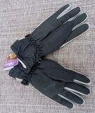 Herlaine Orca - Paire de Gants Thermiques - Sports d'Hiver - Couleur Noir/Gris - Texturée  - Taille 7