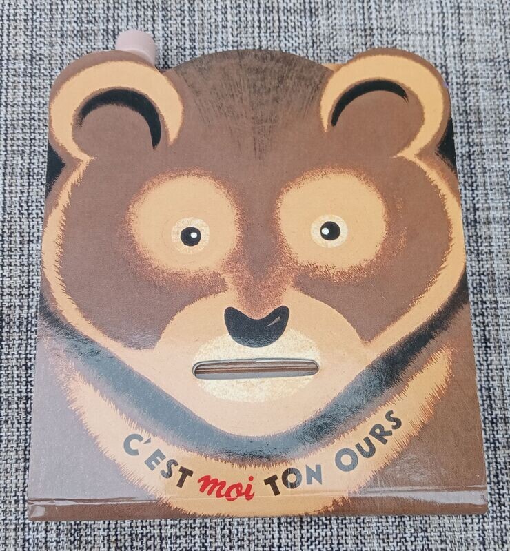 Livre Animé - Mon Livre Ourson- C'est moi Ton Ours, un Livre qui se transforme en Voiture Ourson