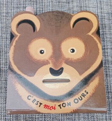 Livre Animé - Mon Livre Ourson- C'est moi Ton Ours, un Livre qui se transforme en Voiture Ourson