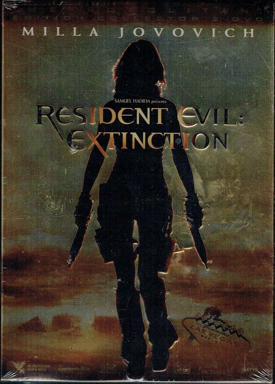 Coffret Métal "Résident Evil : Extinction" - L'Aventure La Plus Spectaculaire d'Alice - 2 DVD