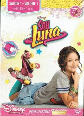Coffret "Soy Luna" - Luna est ses Rollers Glisse avec Bonheur sur la Vie -  Saison 1 Volume 1 - Épisodes de 1 à 40 - 1 DVD