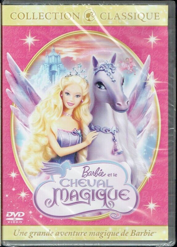 Rentrée dans le Monde de "Barbie" dans ses Aventures Féeriques "Barbie et le Cheval Magique" - 1 DVD
