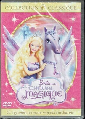 Rentrée dans le Monde de "Barbie" dans ses Aventures Féeriques "Barbie et le Cheval Magique" - 1 DVD