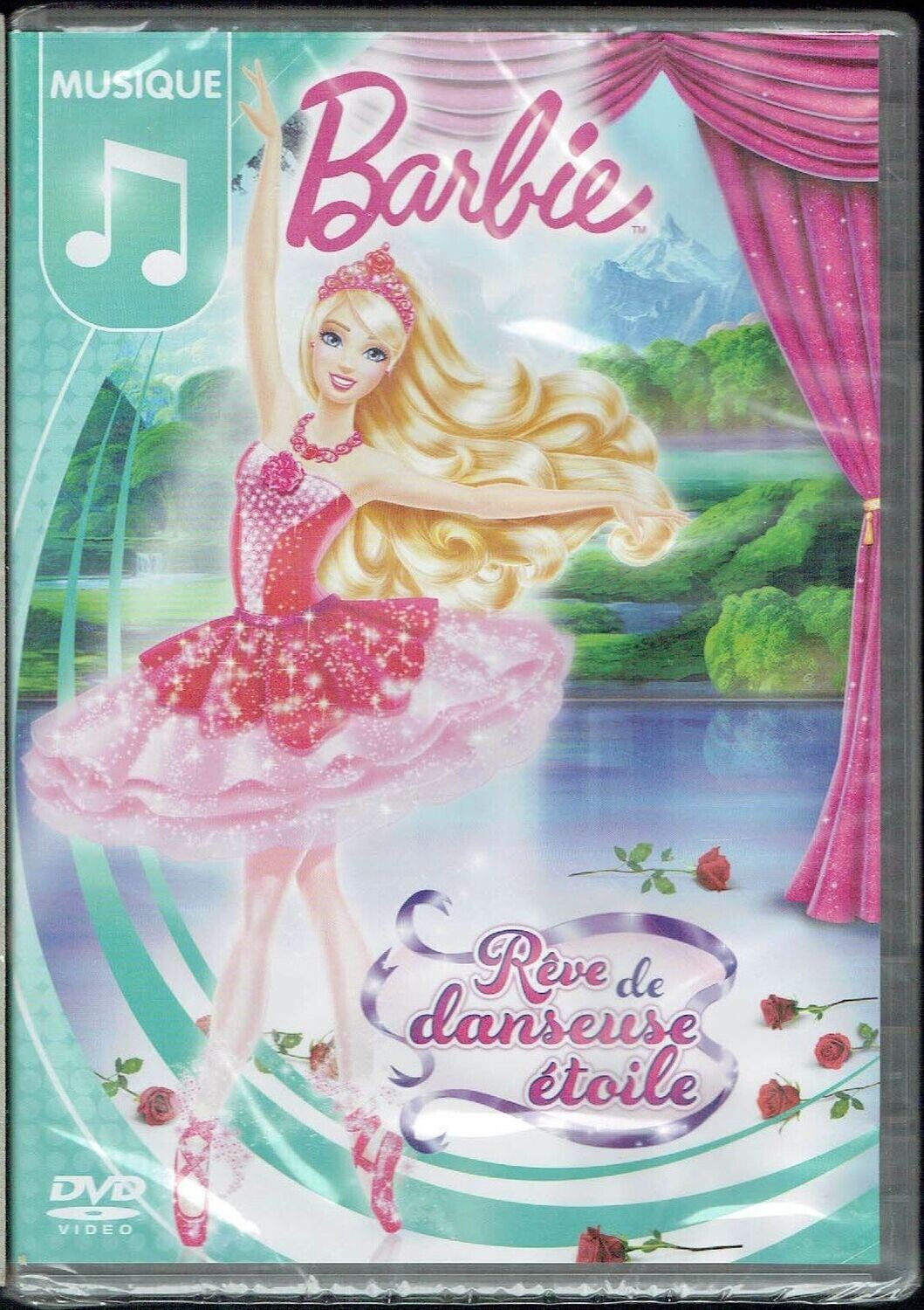 Rentrée dans le Monde de "Barbie" dans ses Aventures Féeriques "Barbie Rêve de Danseuse Étoile" - 1 DVD