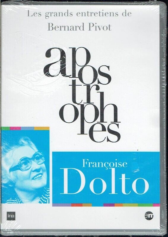 Apostrophes - Entretiens de Bernard Pivot avec Françoise Dolto est devenue "Femme Majeure de son Époque", - 1 DVD