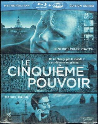 Le Cinquième Pouvoir, Un Suspense Passionnant, un Triller de Premier Ordre - 1 DVD - 1 Blu-Ray