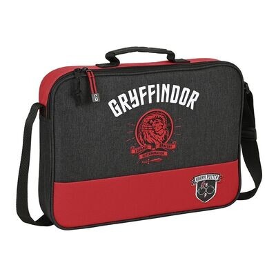 Ce Sac Bandoulière du Film "Harry Potter Friffindor" de Couleur Noir/Rouge avec son Logo pour une Dimension : 38x28x6 cm