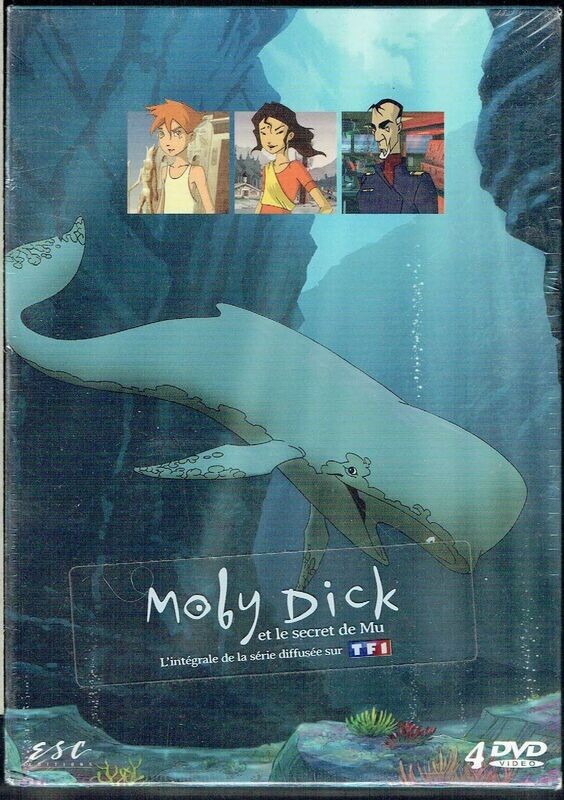 Coffret "Moby Dick La Baleine Blanche" Le Secret de Mu - L'Intégrale de la Série Diffusé sur TF1 -  4 DVD