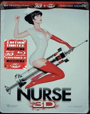 Coffret Métal "NURSE" Une Infirmière Dévouées - Édition Limitée - Contenu : DVD + Blu-Ray 3D
