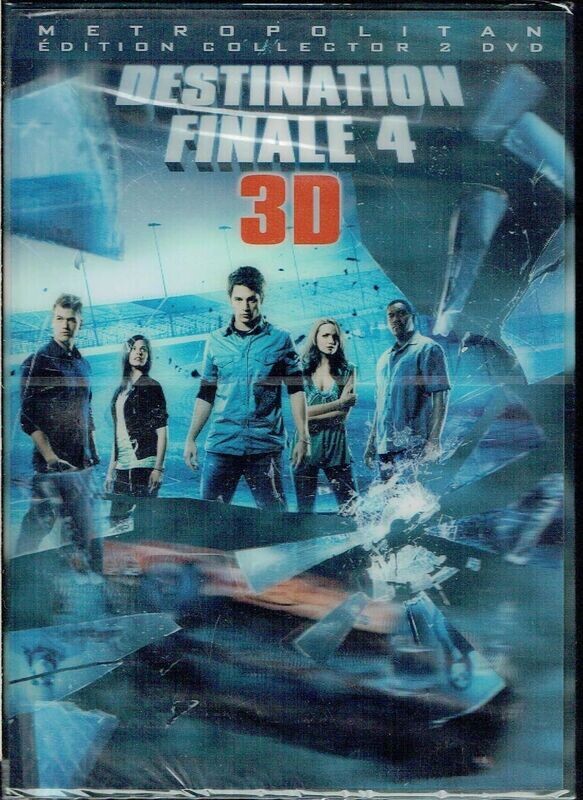 Destination Finale 4 en 3D - La Mort n'a pas Fini de Jouer avec Eux  - 2 DVD