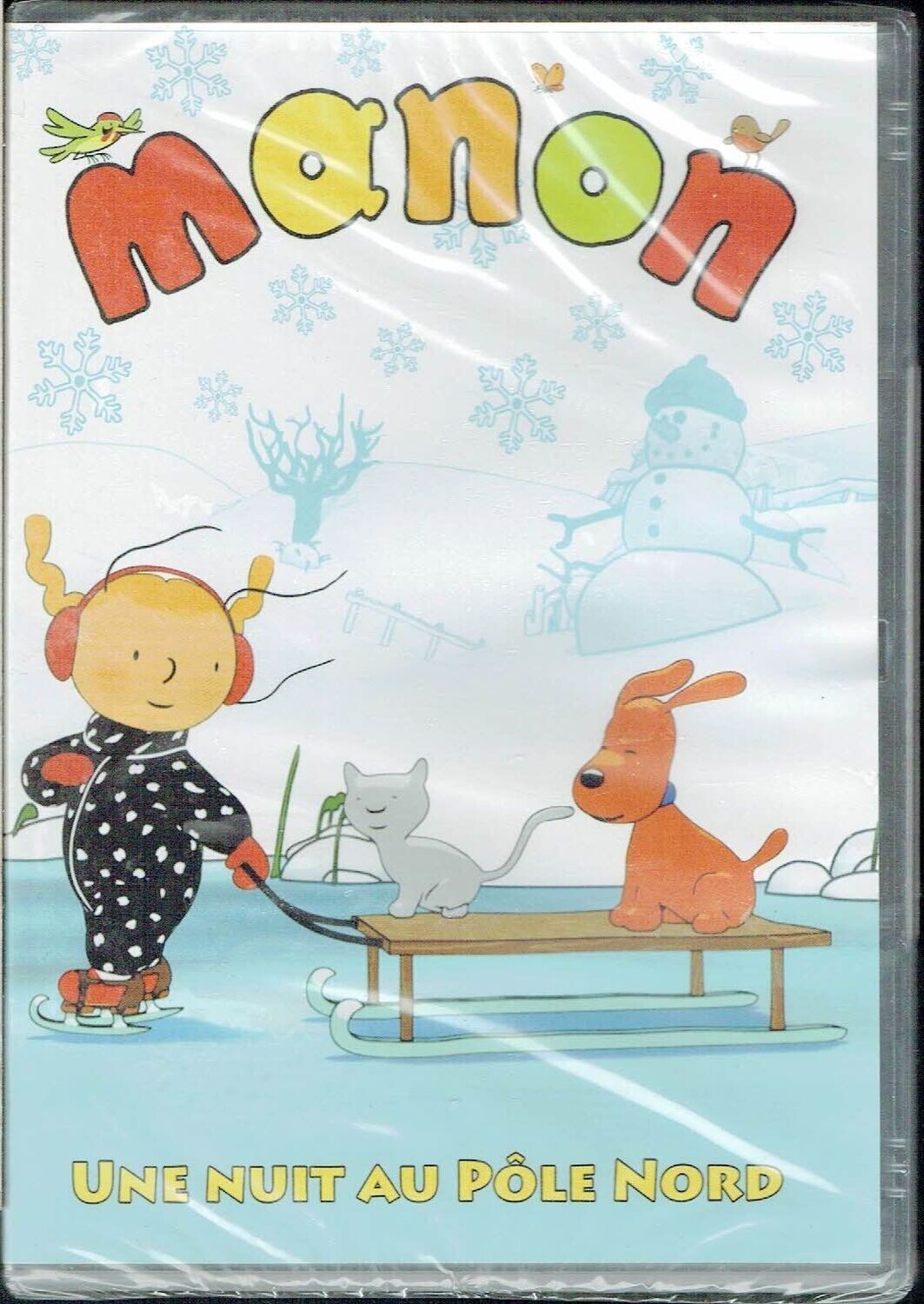MANON, La Petite Reine des Animaux Retrouvez son Histoire "Une Nuit au Pôle Nord" et ses 13 Épisodes - 1 DVD