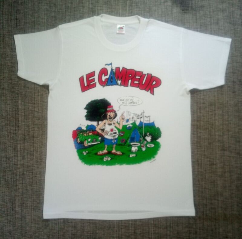 T-SHIRT - 2XL - Le Campeur "Elle est où Miss Camping"