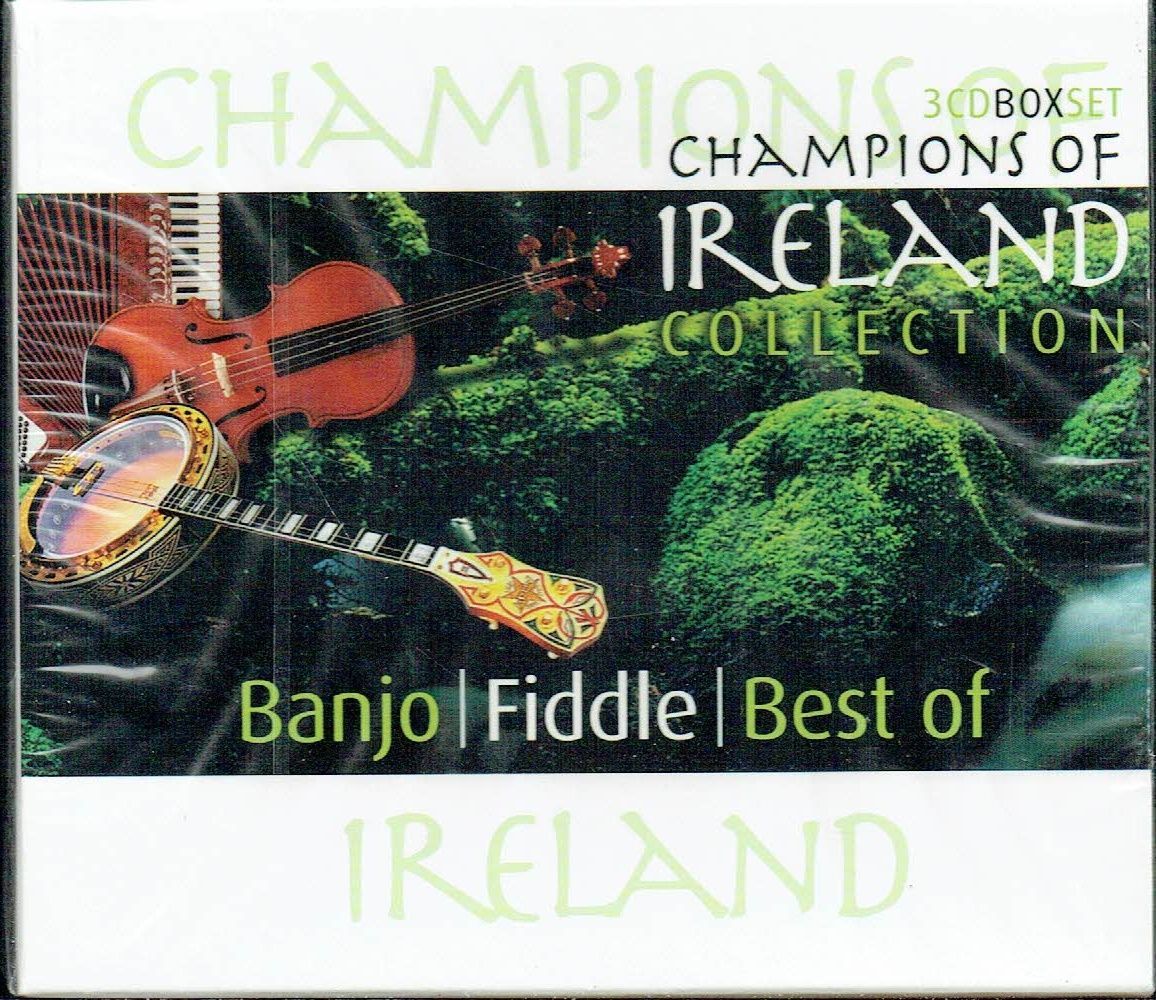 Champions Of Ireland - Sur Style "Banjo" "Fiddle" "Best of"  en 3 CD Audio
